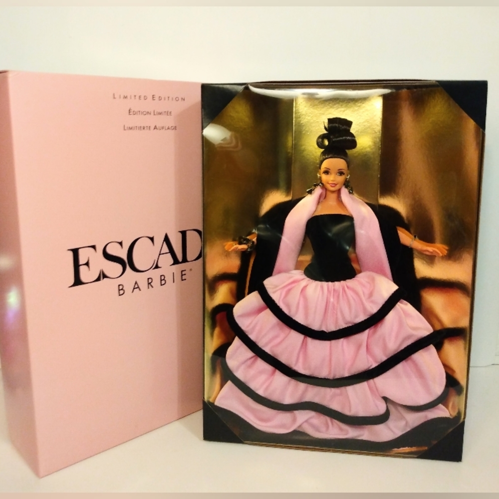 Escada Barbie Doll in Pink and Black Limited Edition